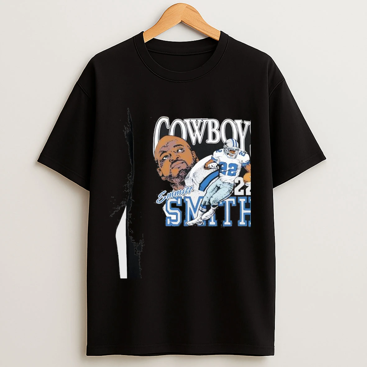 Dallas Cowboys Emmitt Smith Retired Player Classic Caricature Shirts