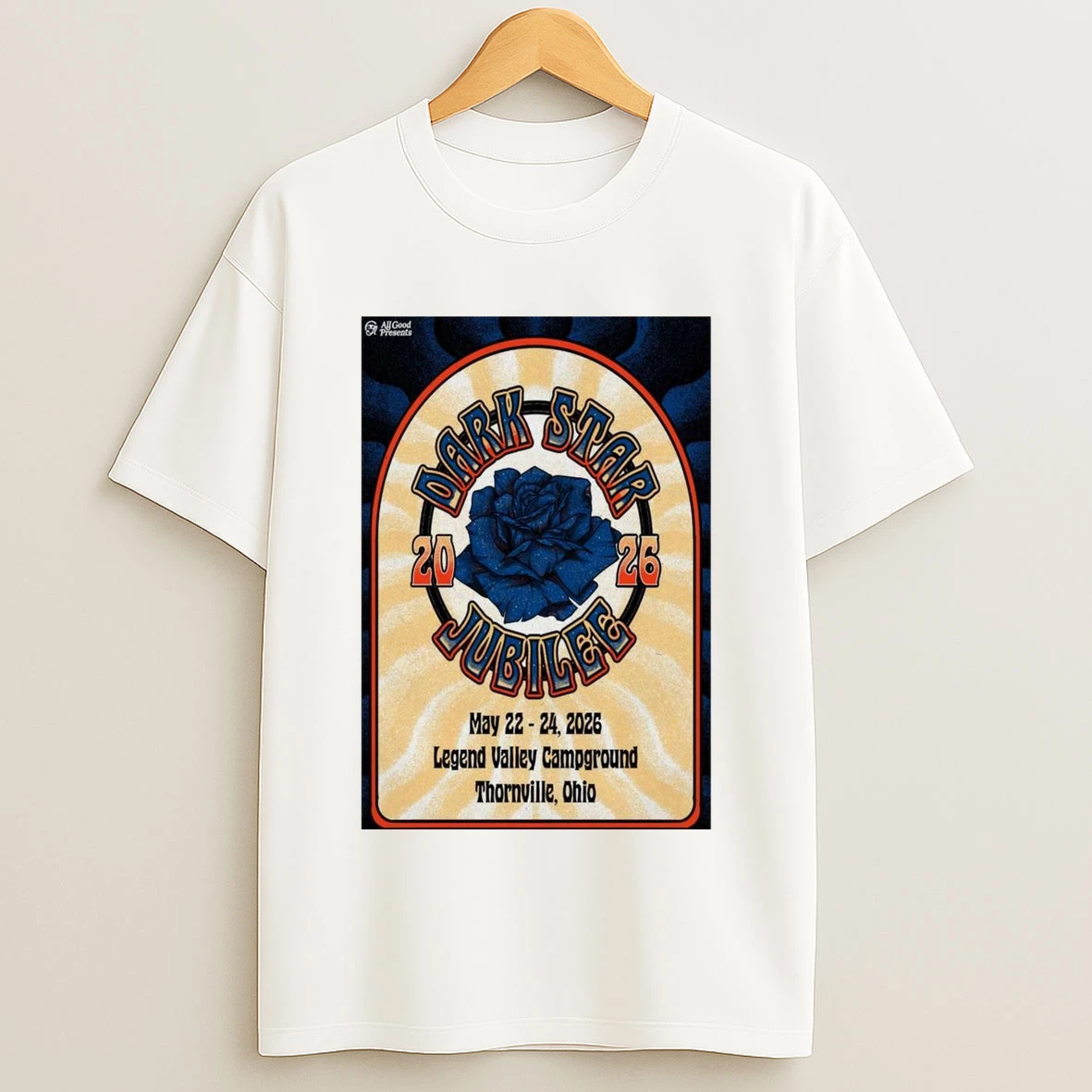 Dark Star Jubilee May 22 24 2026 Legend Valley Campground Thornville Ohio Shirts