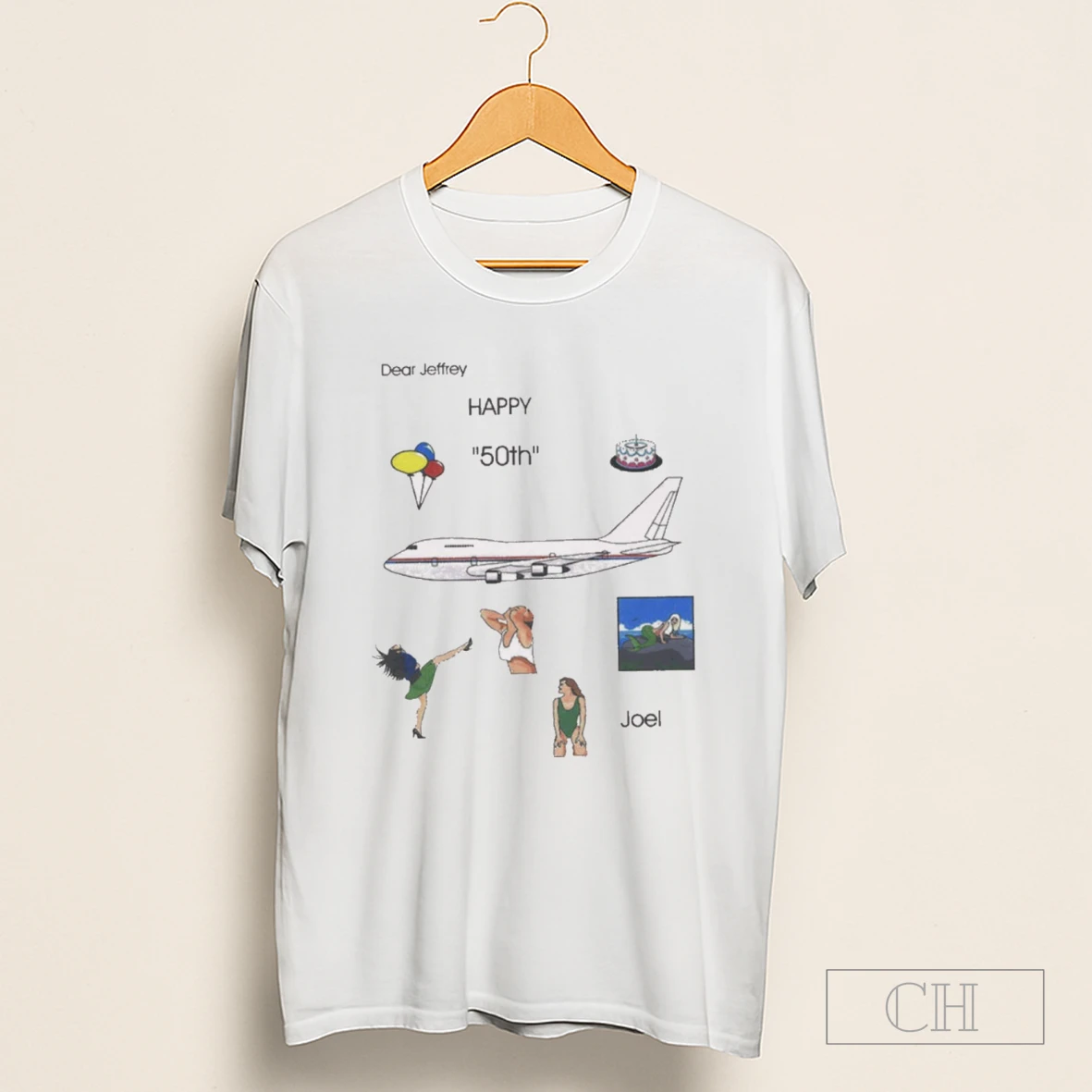 Dear Jeffrey Happy 50th Joel Painting Shirt