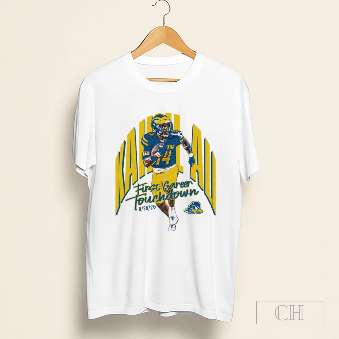 Delaware Ncaa Football Kahlil Ali First Career Touchdown 8 28 2025 Shirt