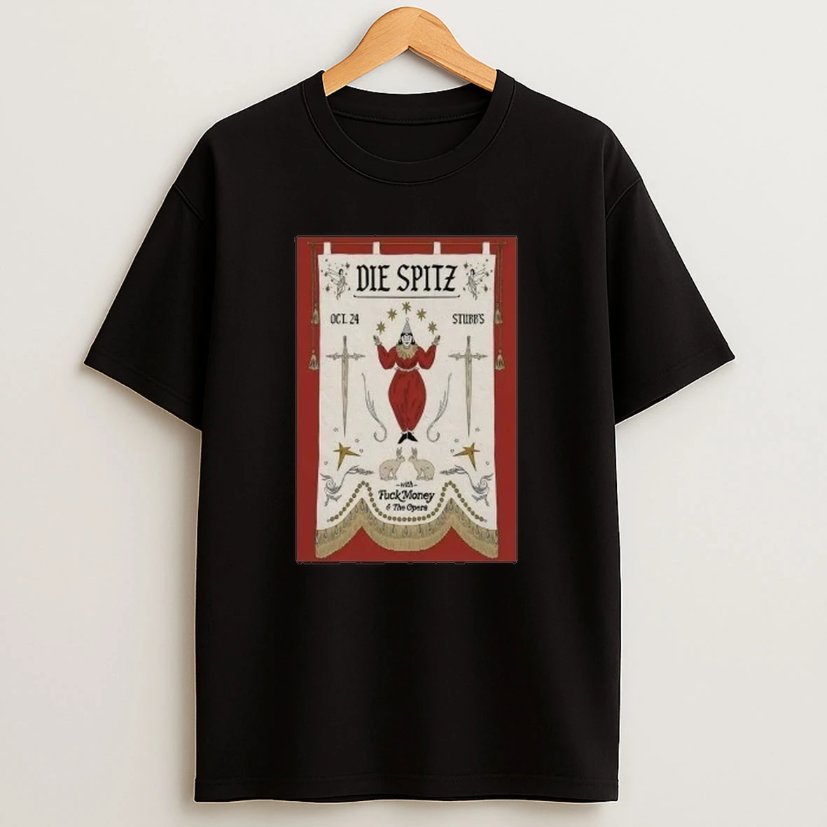 Die Spitz Oct 24 2025 Stubbs Waller Creek Amphitheater Shows Shirts