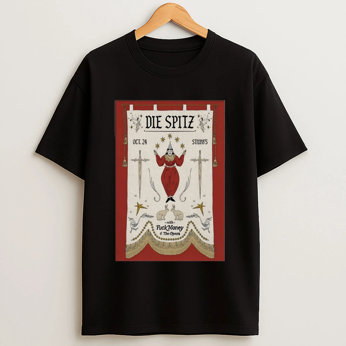 Die Spitz October 24 2025 Stubbs Waller Creek Amphitheater Shows Shirts