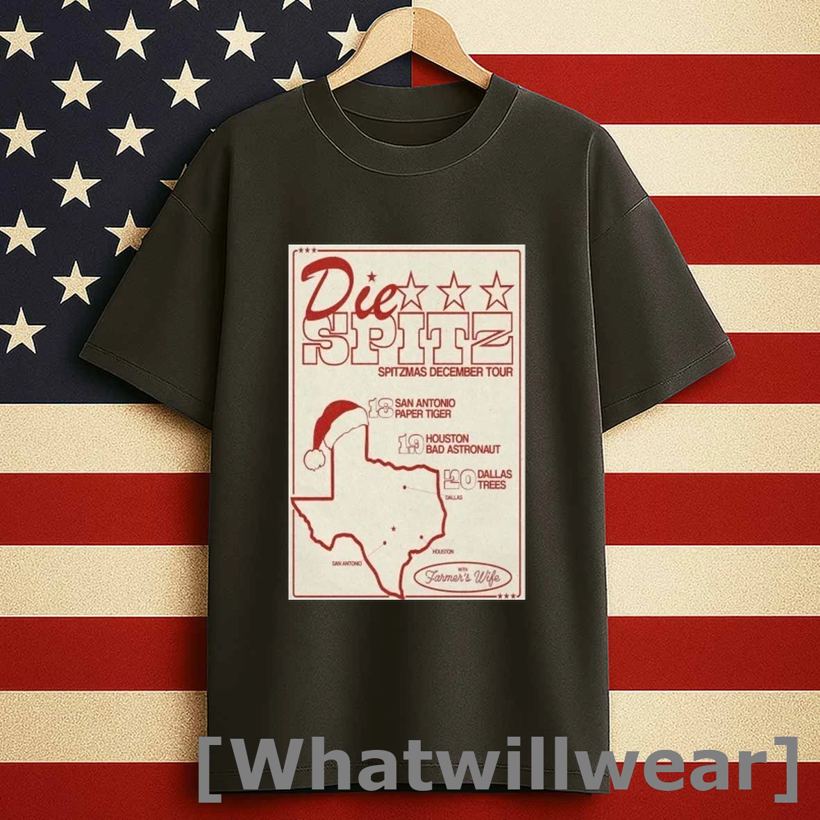 Die Spitz Spitznas December Tour 2025 Shirts