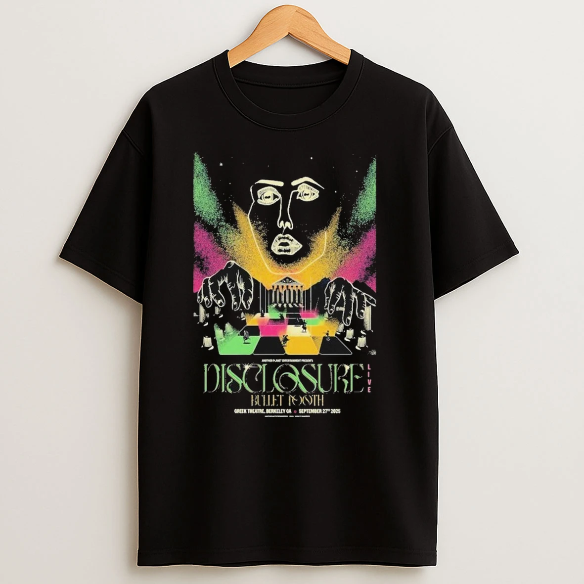 Disclosure The Greek Theatre Berkeley Ca September 27 2025 Shirts