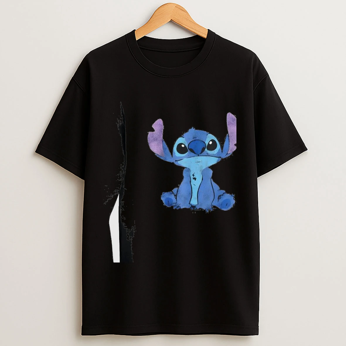 Disney Lilo Stitch Distressed Stitch Portrait Shirts