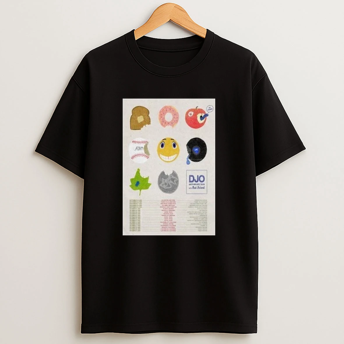 Djo With Post Animal Another Bite Tour 2025 Shirts