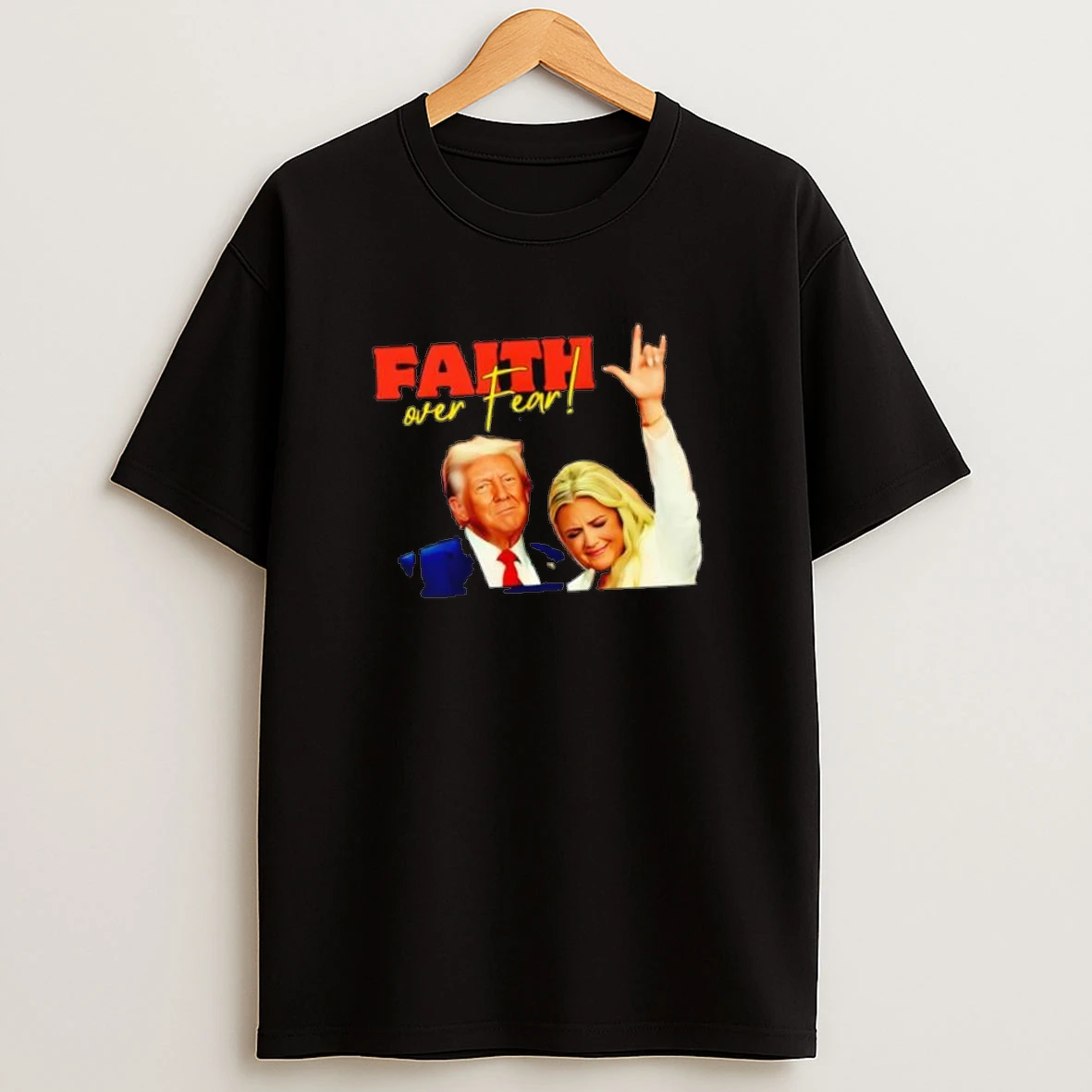 Donald Trump And Kari Lake Faith Over Fear Shirts