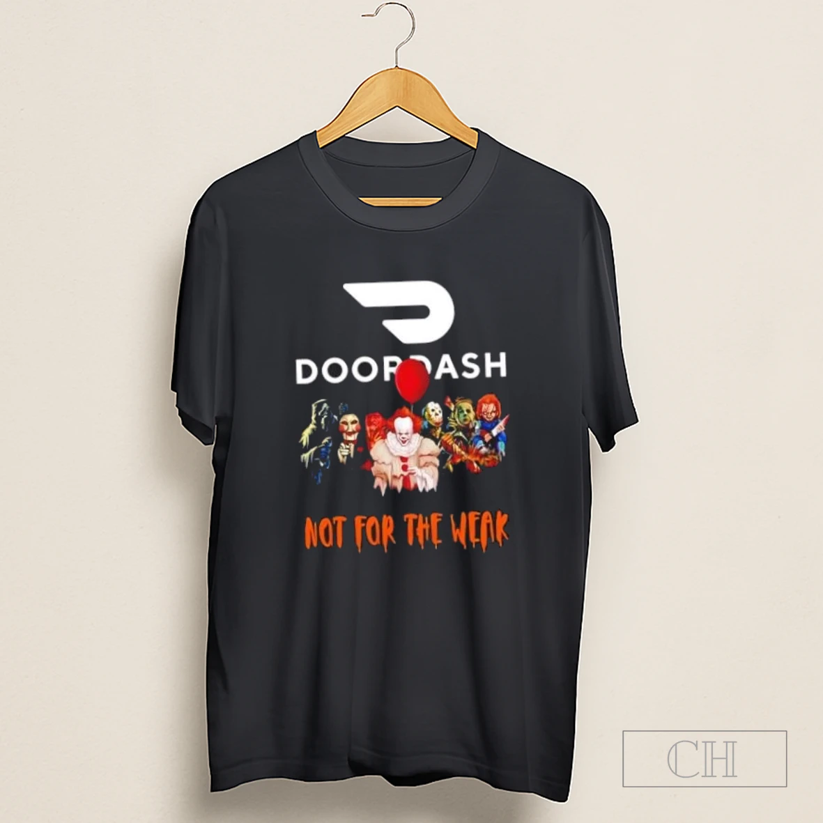 Doordash X Horror Movies Halloween Not For The Weak Shirt