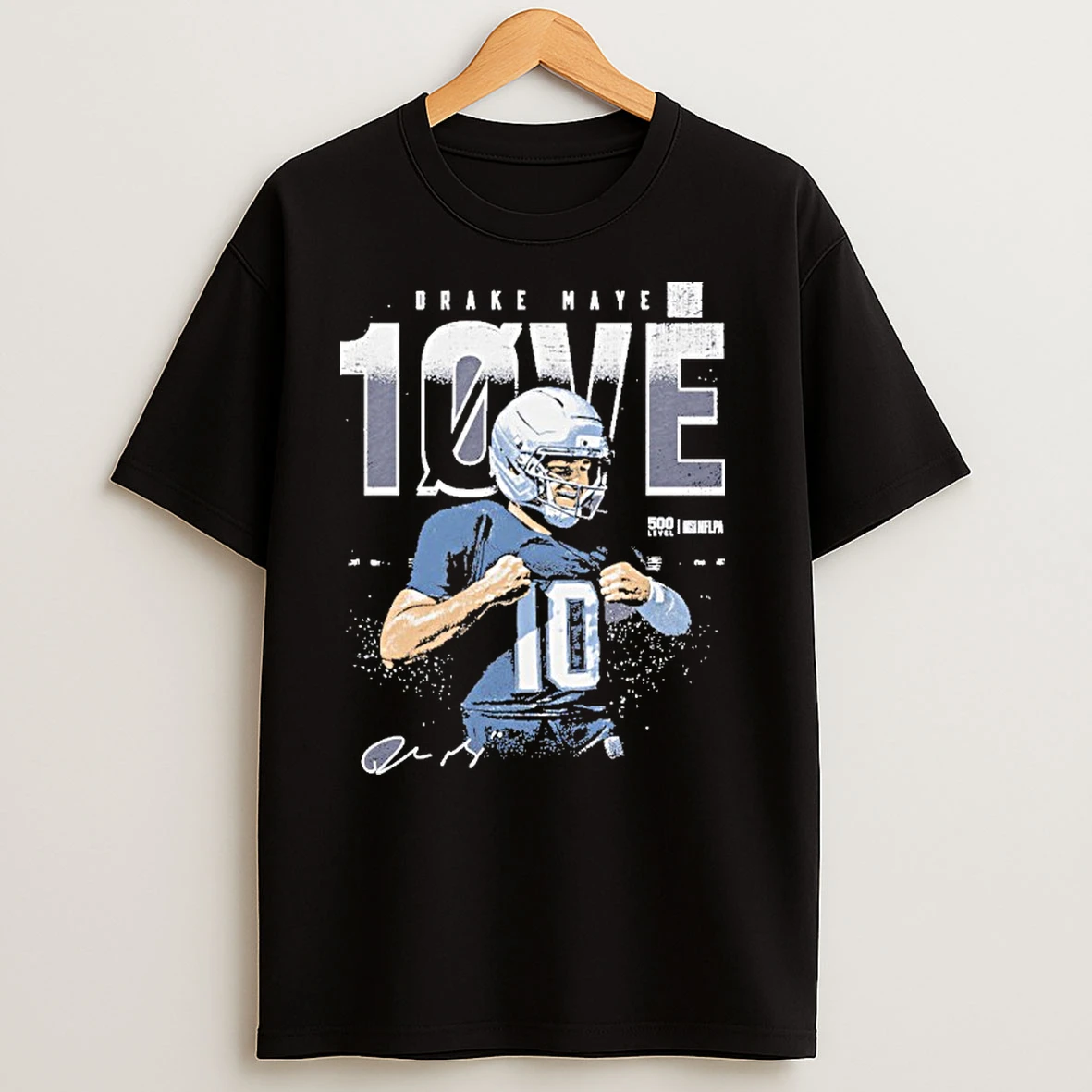 Drake Maye New England Patriots Supercam Celly Signature Shirts