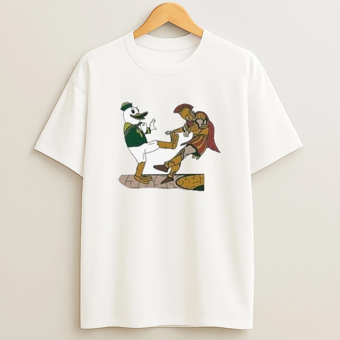 Ducks Or Kick Trojan Usc Mascot Shirts