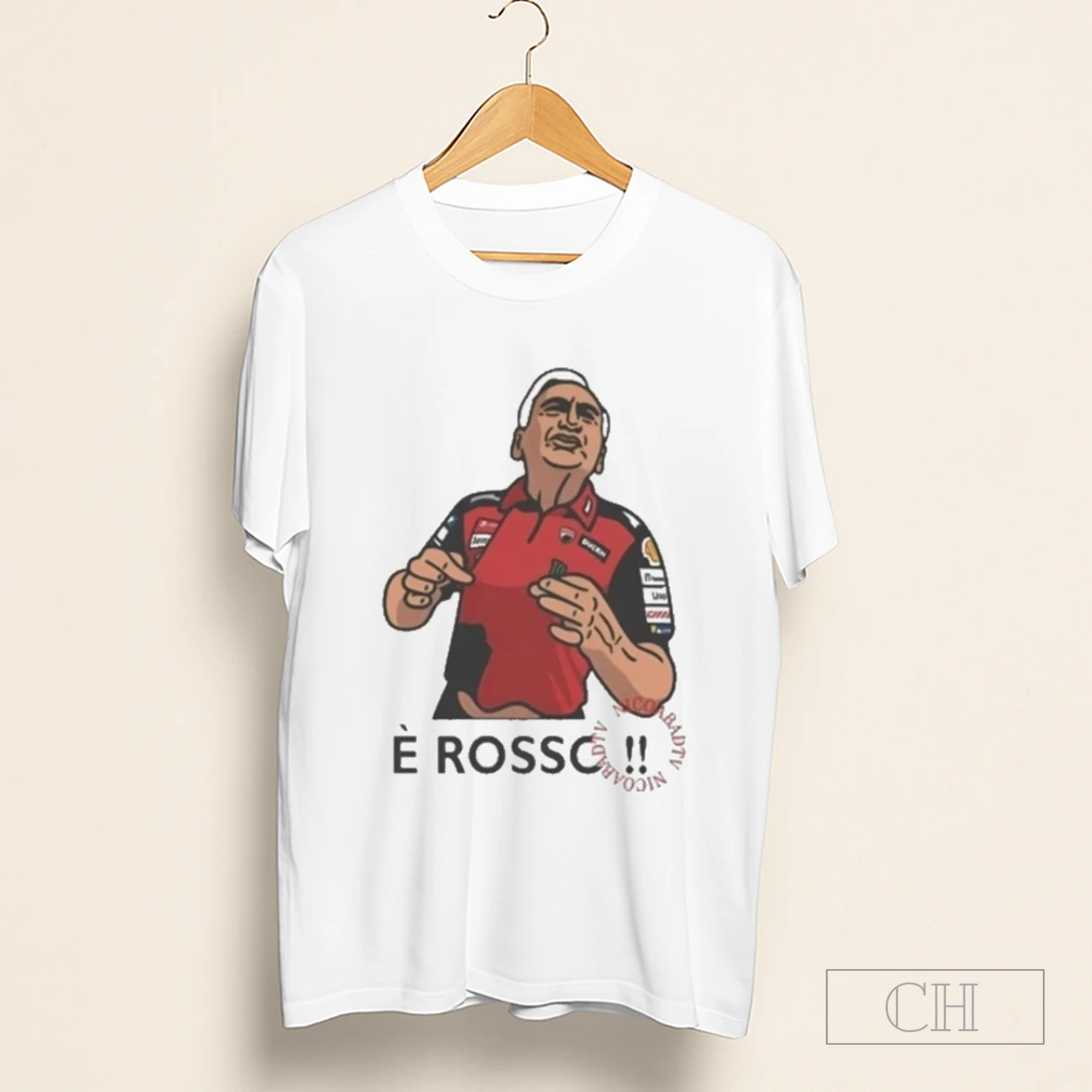E Eosso Davide Tardozzi Shirt