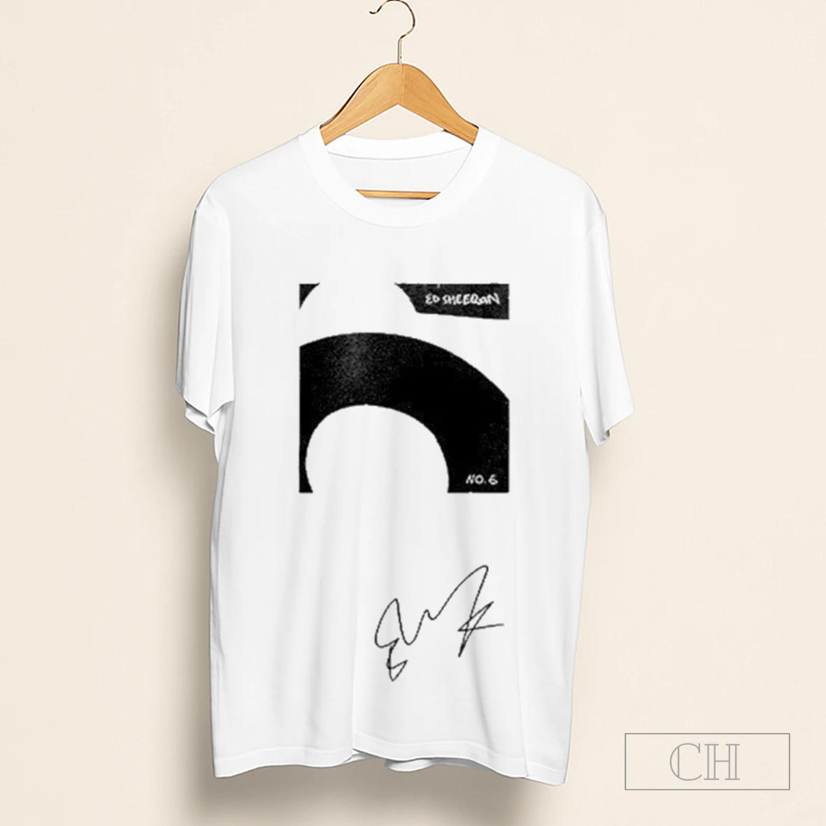 Ed Sheeran The %e2%88%92%c3%b7x Tour 2025 White Shirt