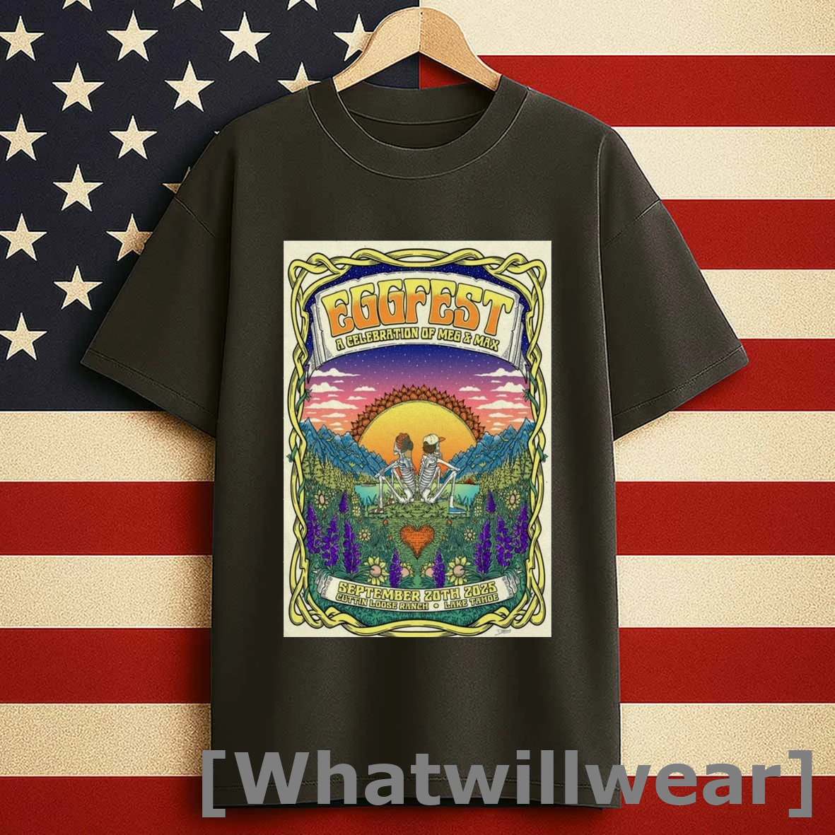 Eggfest A Celebration Of Meg Max September 20th 2025 Cuttin Loose Ranch Lake Tahoe Shirts