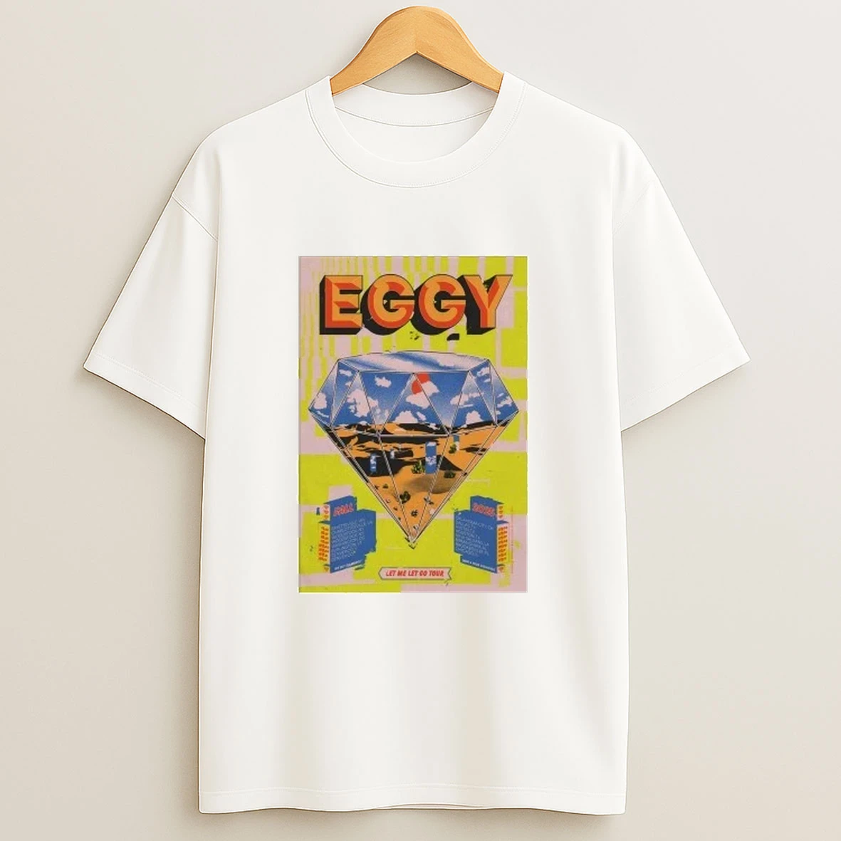 Eggy Fall 2025 Let Me Let Go Tour Shirts