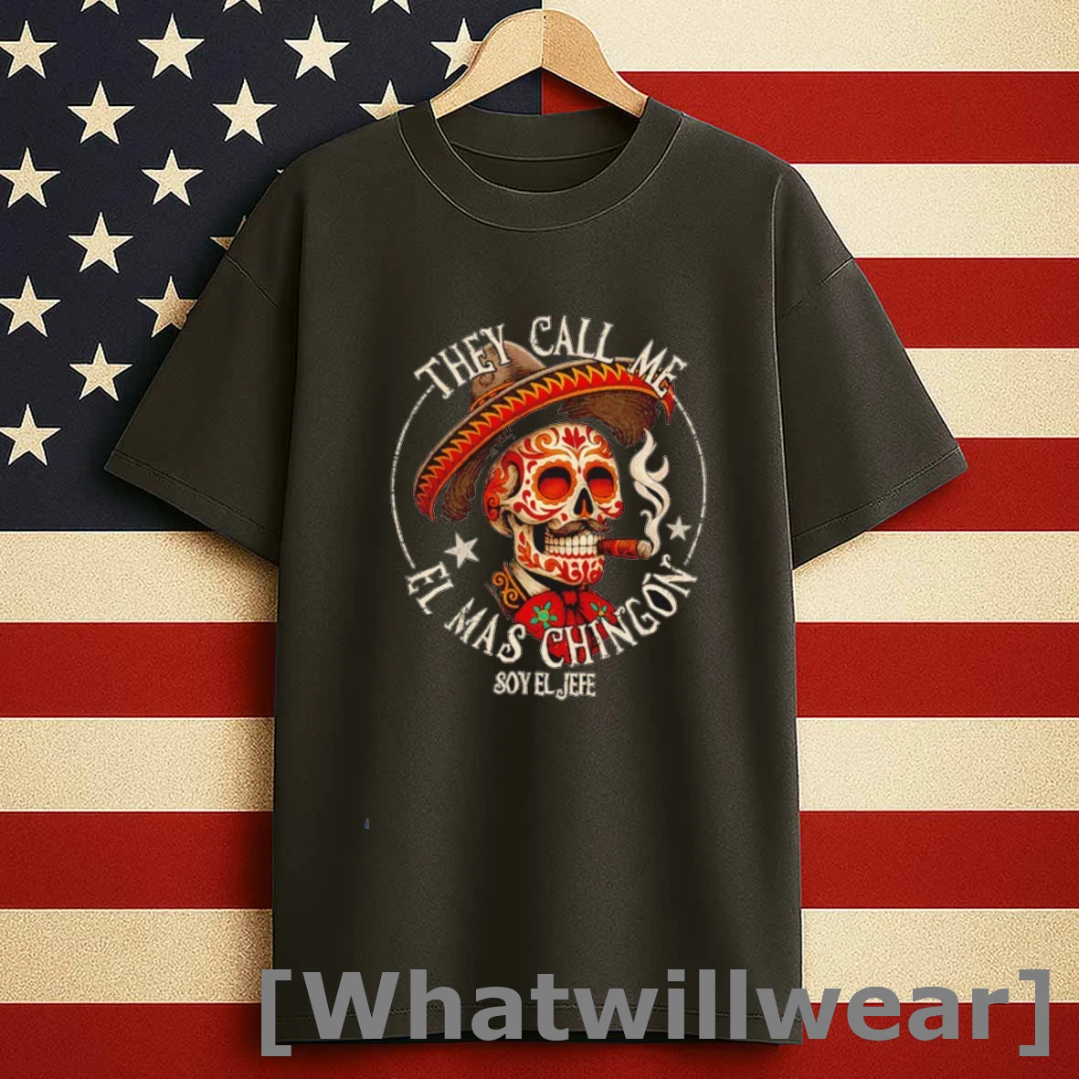El Mas Chingon El Jefe Old School Shirts