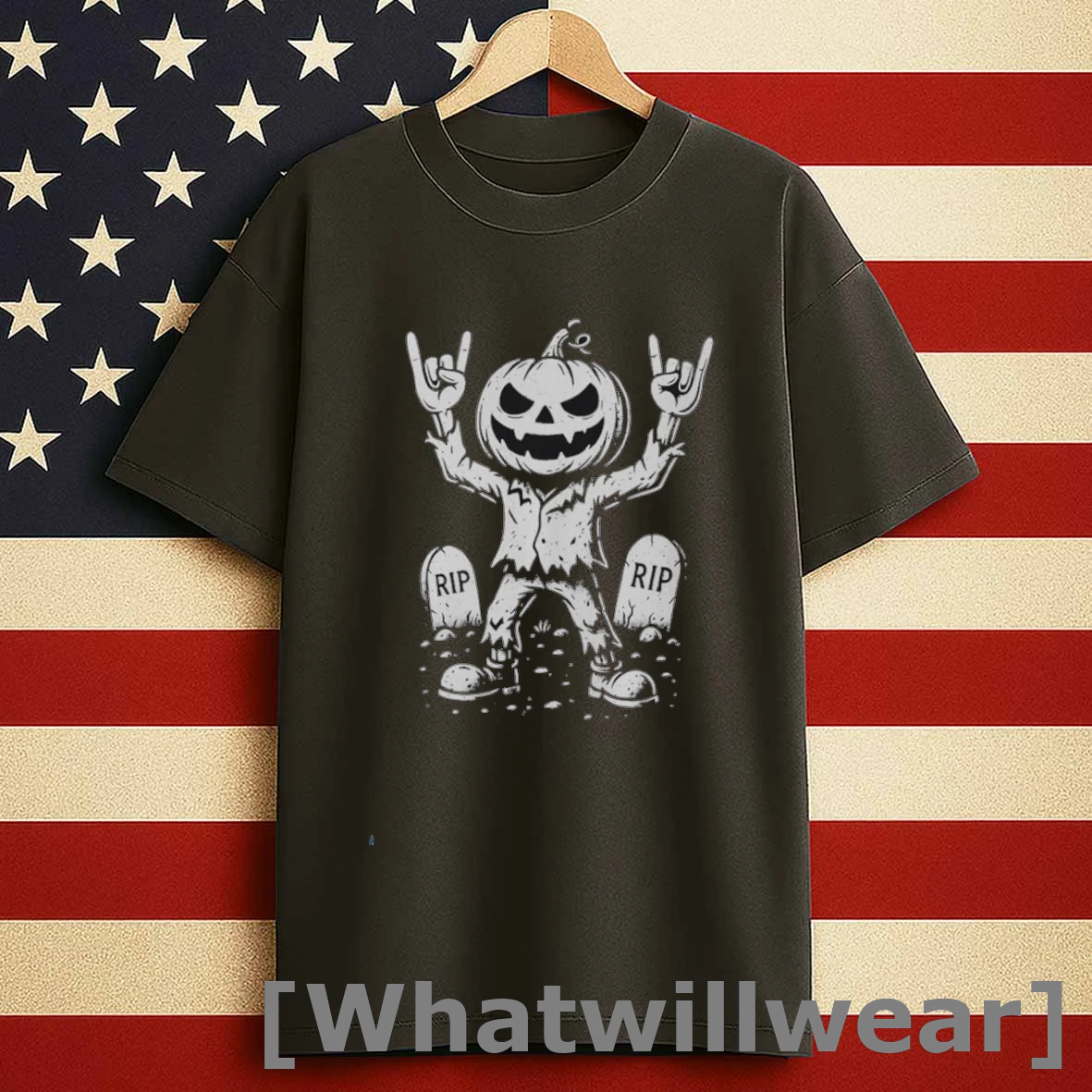 El Rocker Pumpkin King Shirts