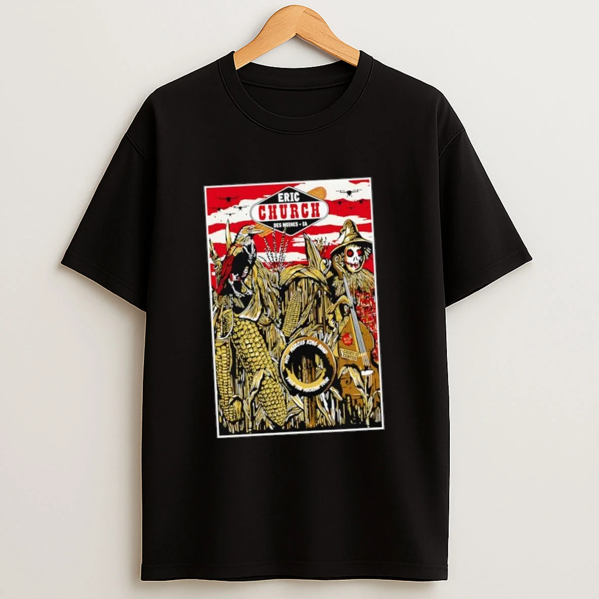 Eric Church Fall Tour 2025 Des Moines Ia Shirts