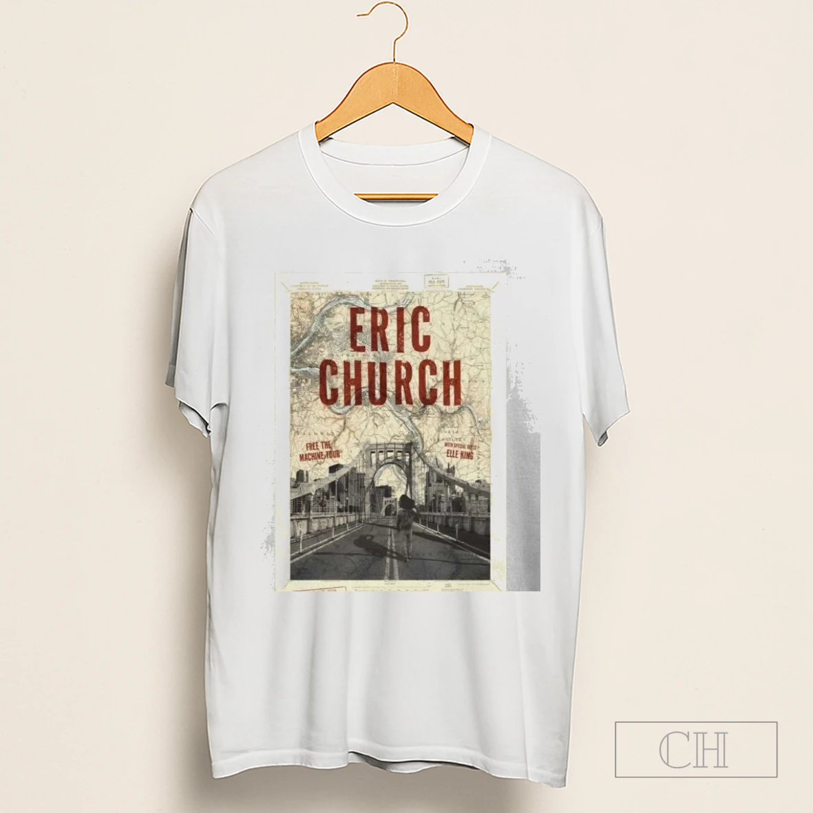 Eric Church Ppg Paints Arena In Pittsburgh Pa Sept 12 2025 Shirt