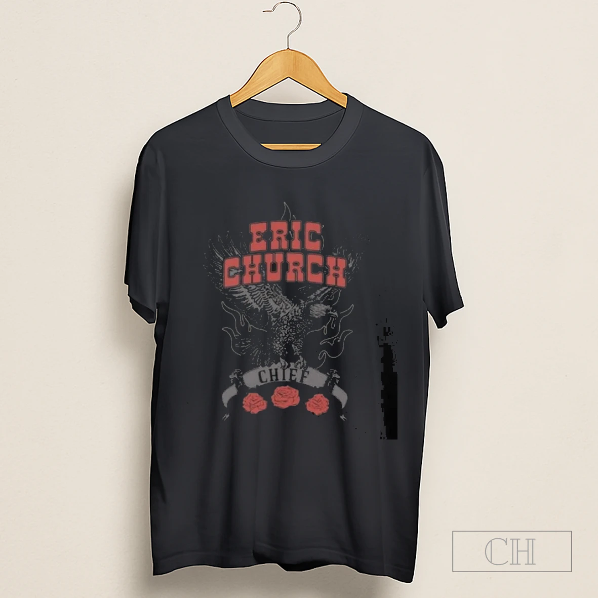 Eric Church Vintage Wash Eagle 2025 Shirt