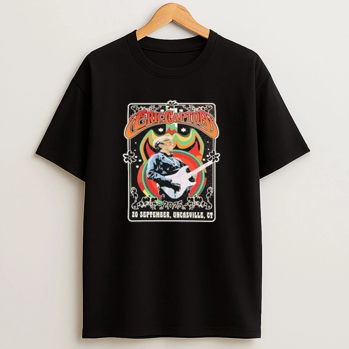 Eric Clapton Sep 20 2025 Uncasville Ct Shirts