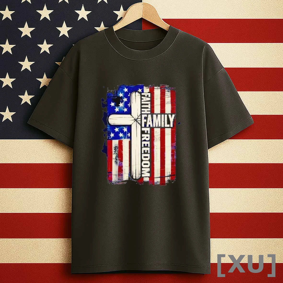 Faith Family Freedom Usa Flag Shirts