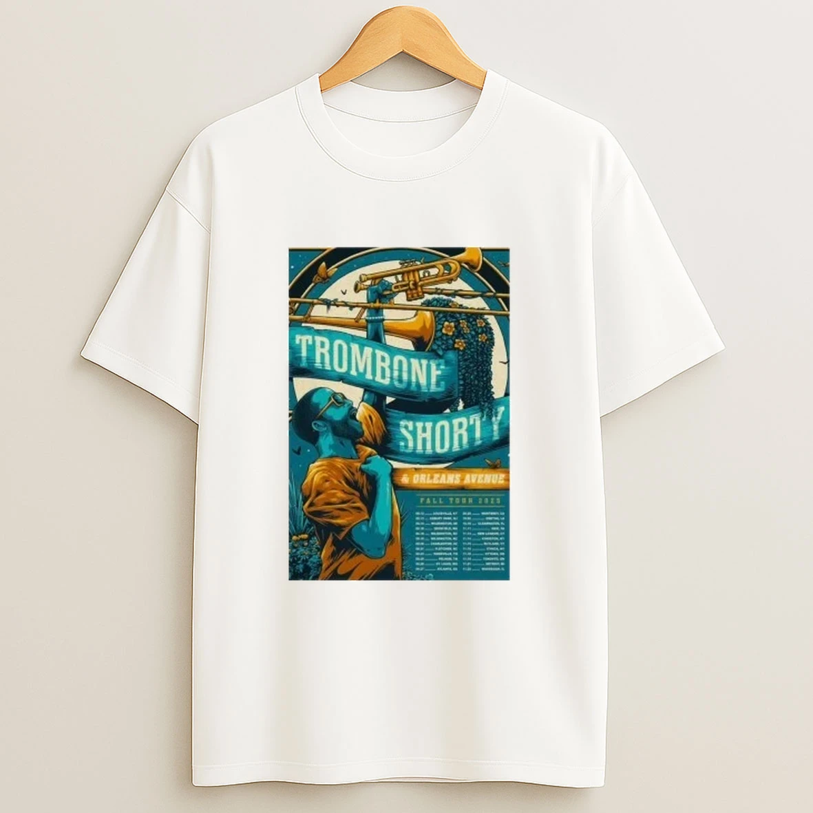 Fall Tour 2025 Trombone Shorty Shirts