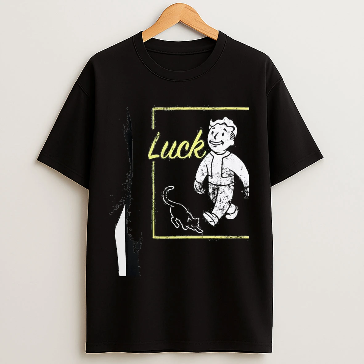 Fallout Merchandise Luck Cat Shirts