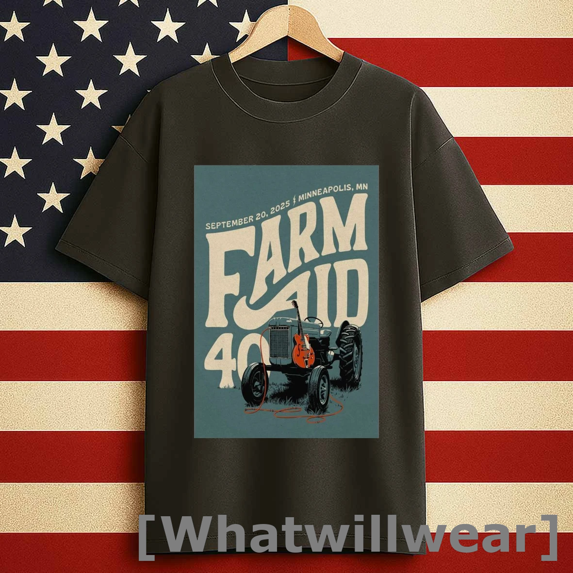 Farm Aid 40 John Mellencamp September 20 2025 Minneapolis Mn Shirts