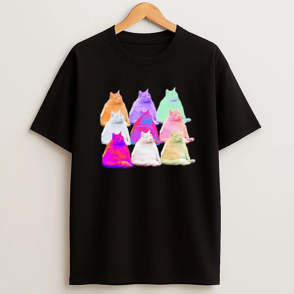 Fat Cat Cute Funny Shirts