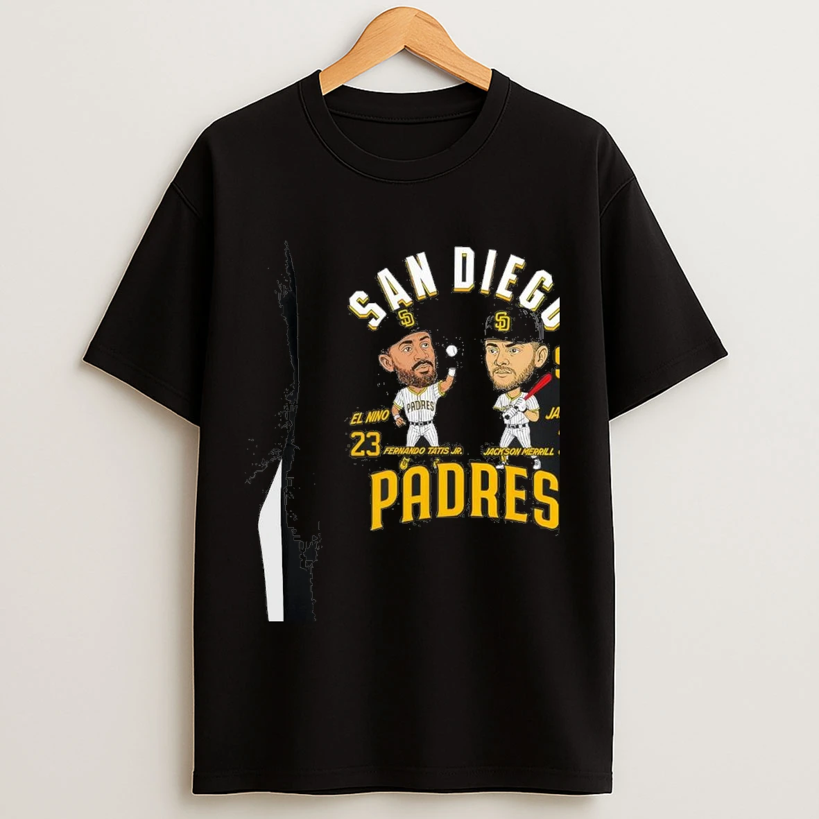 Fernando Tatis Jr And Jackson Merrill San Diego Padres Player Duo Chibi Shirts