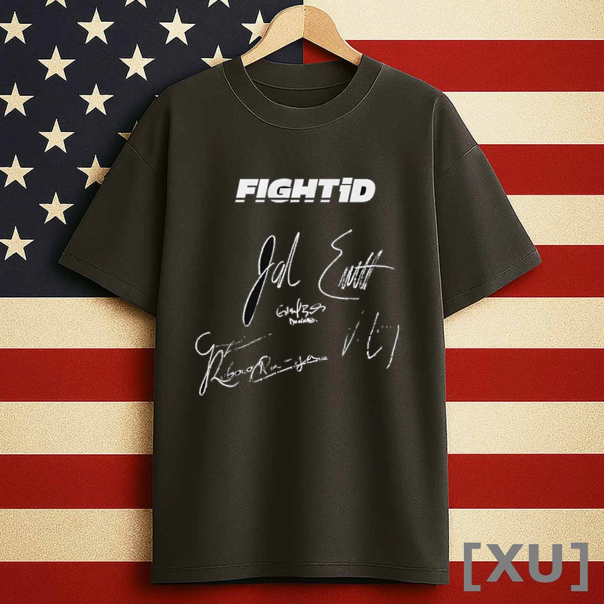Fightid Emmett Luwue Pantoja Rodrigues And Burns Ufc Signatures Shirts