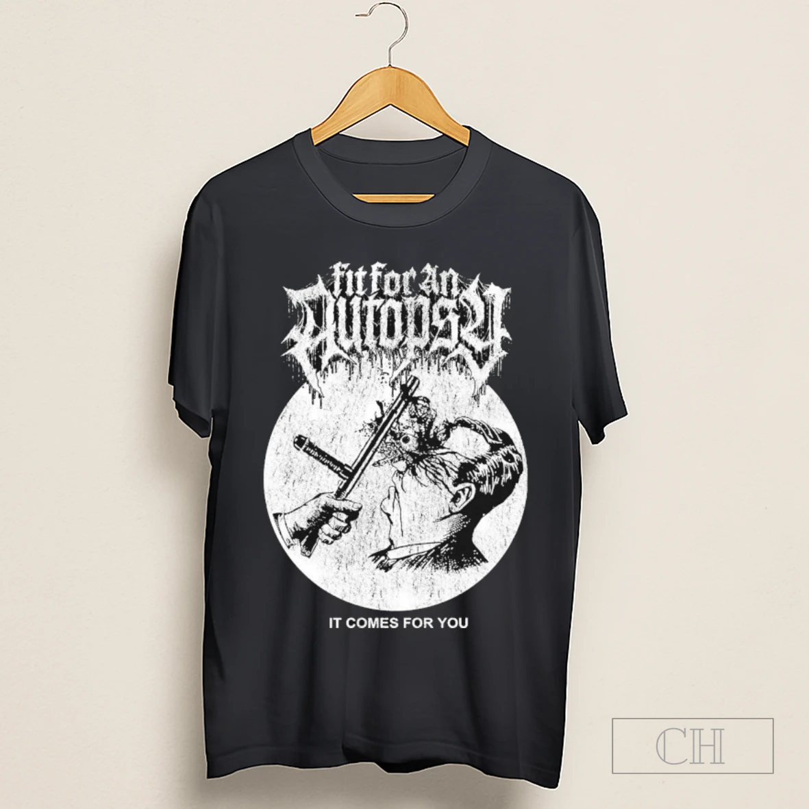 Fit For An Autopsy Is Comes For You Head Shirt