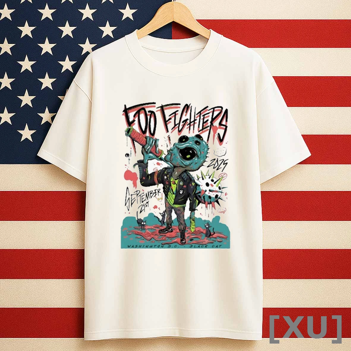 Foo Fighters September 21 2025 The Black Cat In Washington Dc Shirts