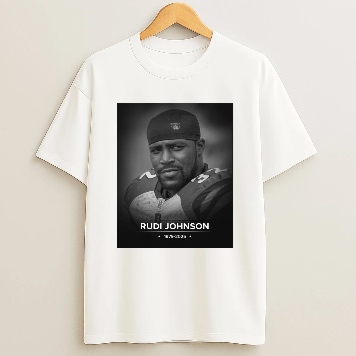 Former Nfl Star Rb Rudi Johnson Has Passed Away At The Age Of 45 1979 2025 Shirts