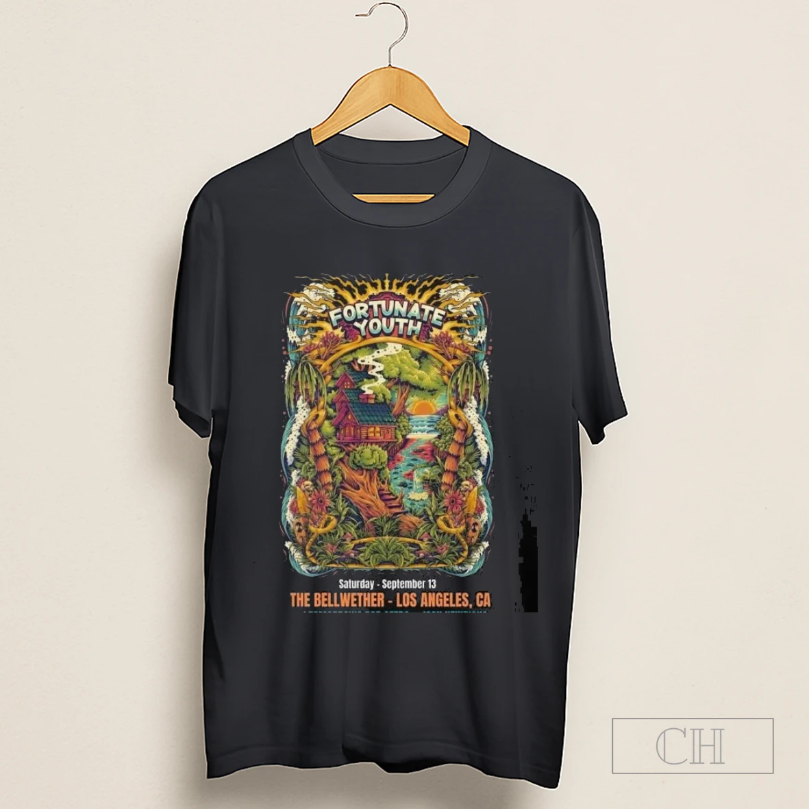 Fortunate Youth The Bellwether In Los Angeles Ca 9 13 2025 Shirt