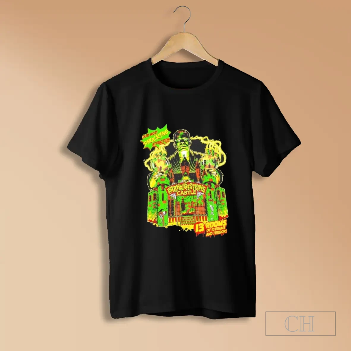 Frankenstein Castle 13 Rooms Of Screams And Terror Most Shocking Shirts