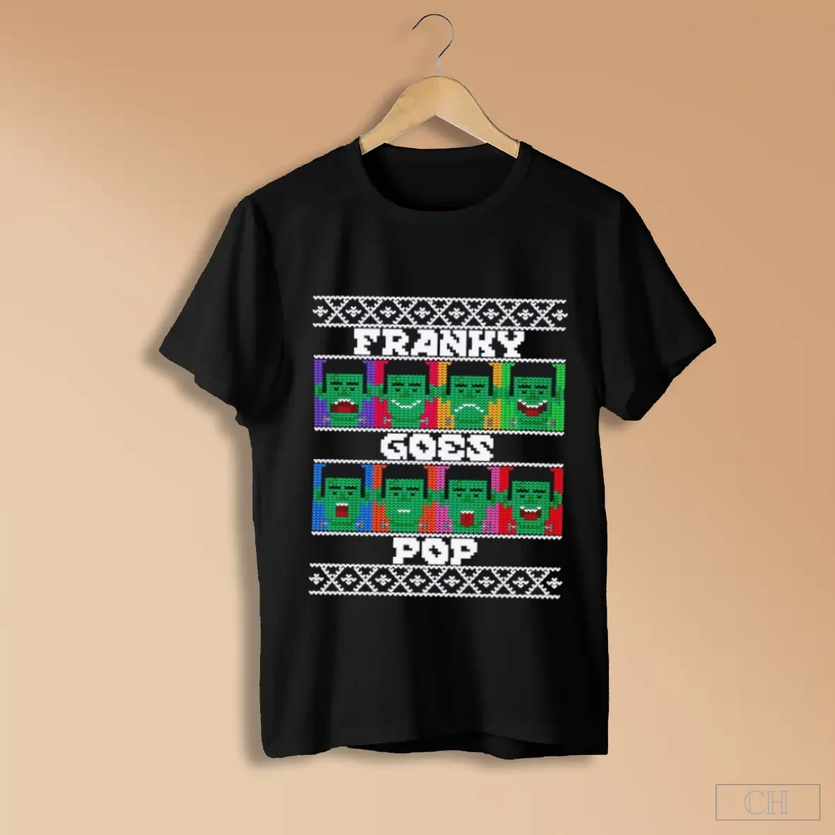 Franky Goes Pop Funny Halloween Shirts