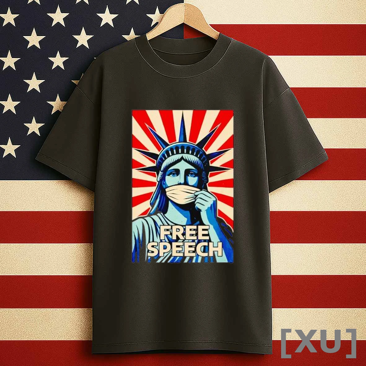 Free Speech America First Amendment Graphic Shirts