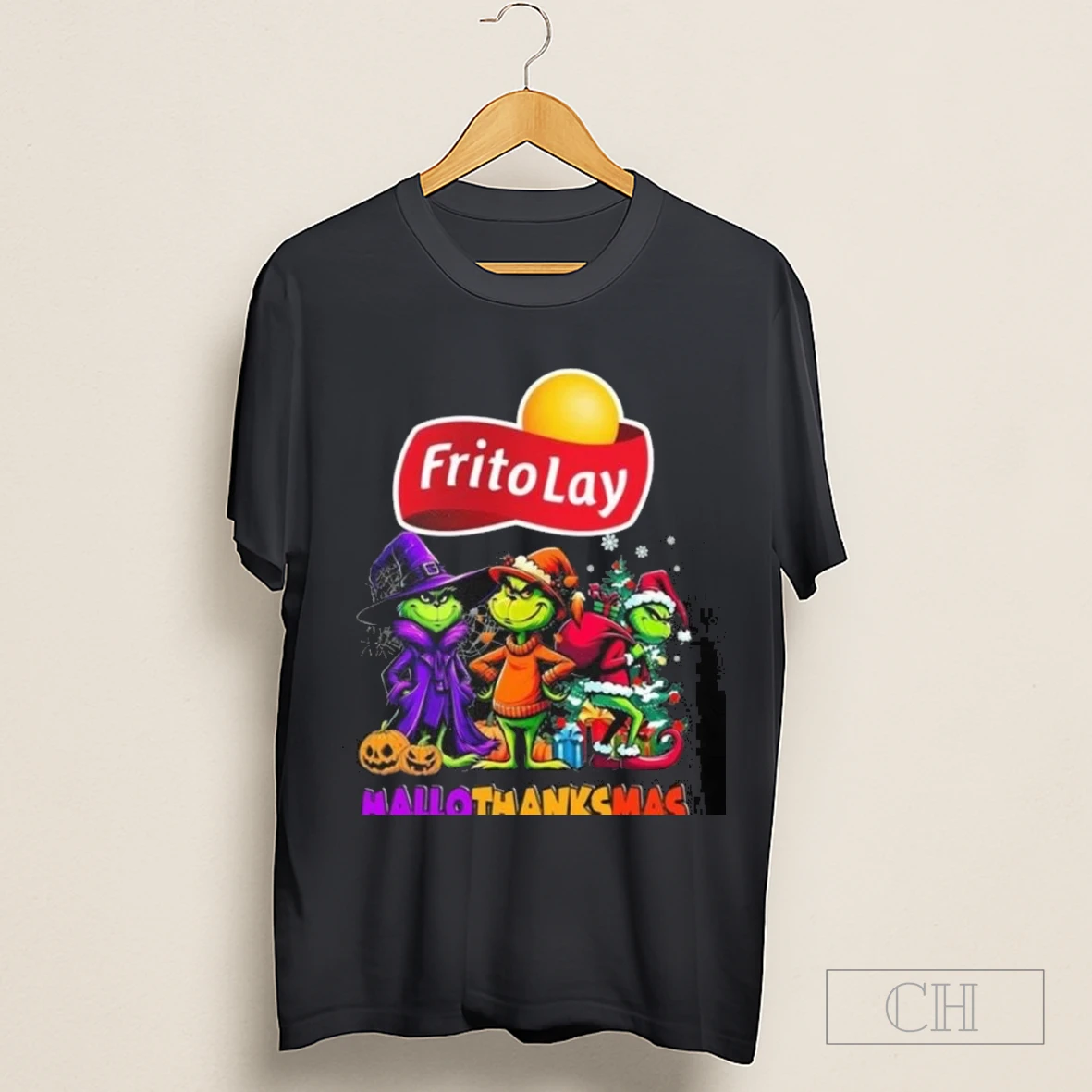 Frito Lay The Grinch Hallothanksmas 2025 Shirt