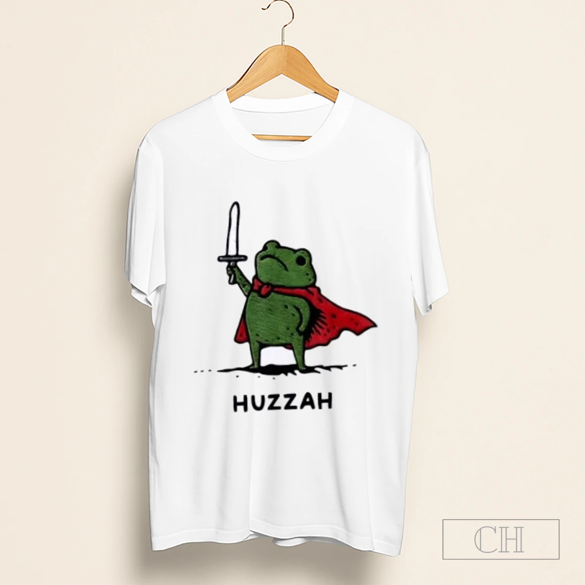 Frog Huzzah Frog Knight Shirt