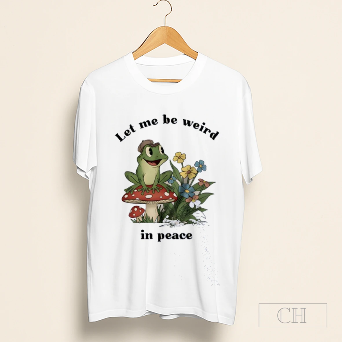 Frog Let Me Be Weird In Peace Shirt