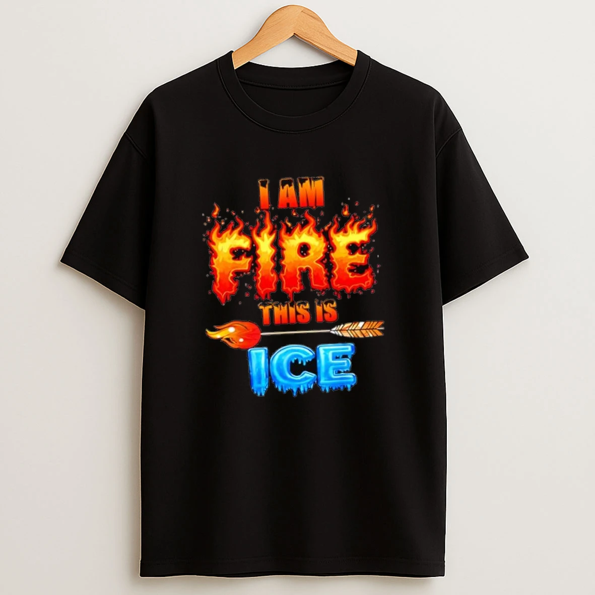 Funny Ice This Is Fire Costume Halloween Family Matching Shirts