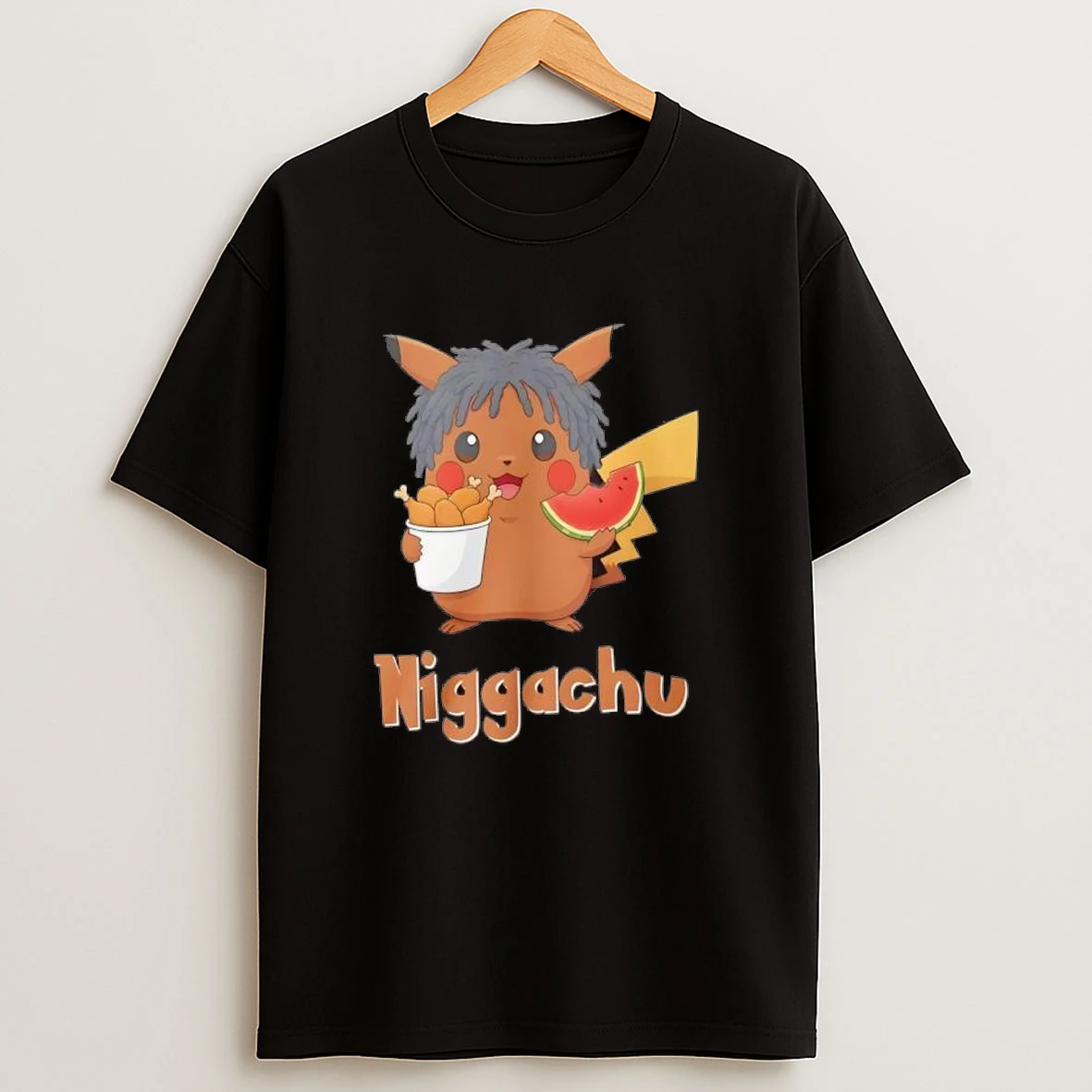 Funny Pokemon Niggachu Shirts
