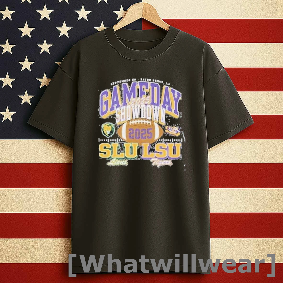 Gameday Showdown 2025 Lsu Vs Southeastern Louisiana Matchup Shirts