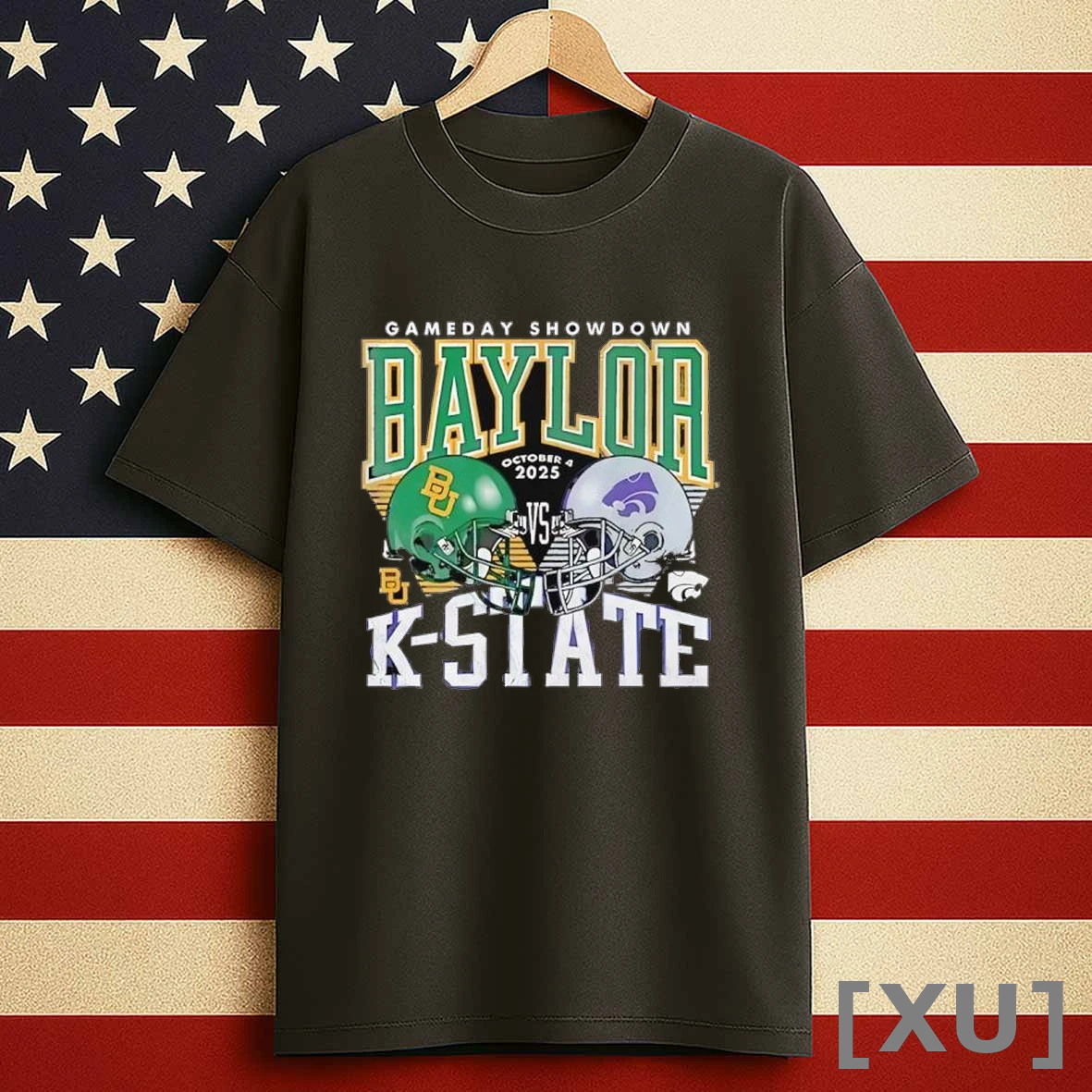 Gameday Showdow Baylor Bears Vs Kansas State Wildcats Football 2025 Shirts