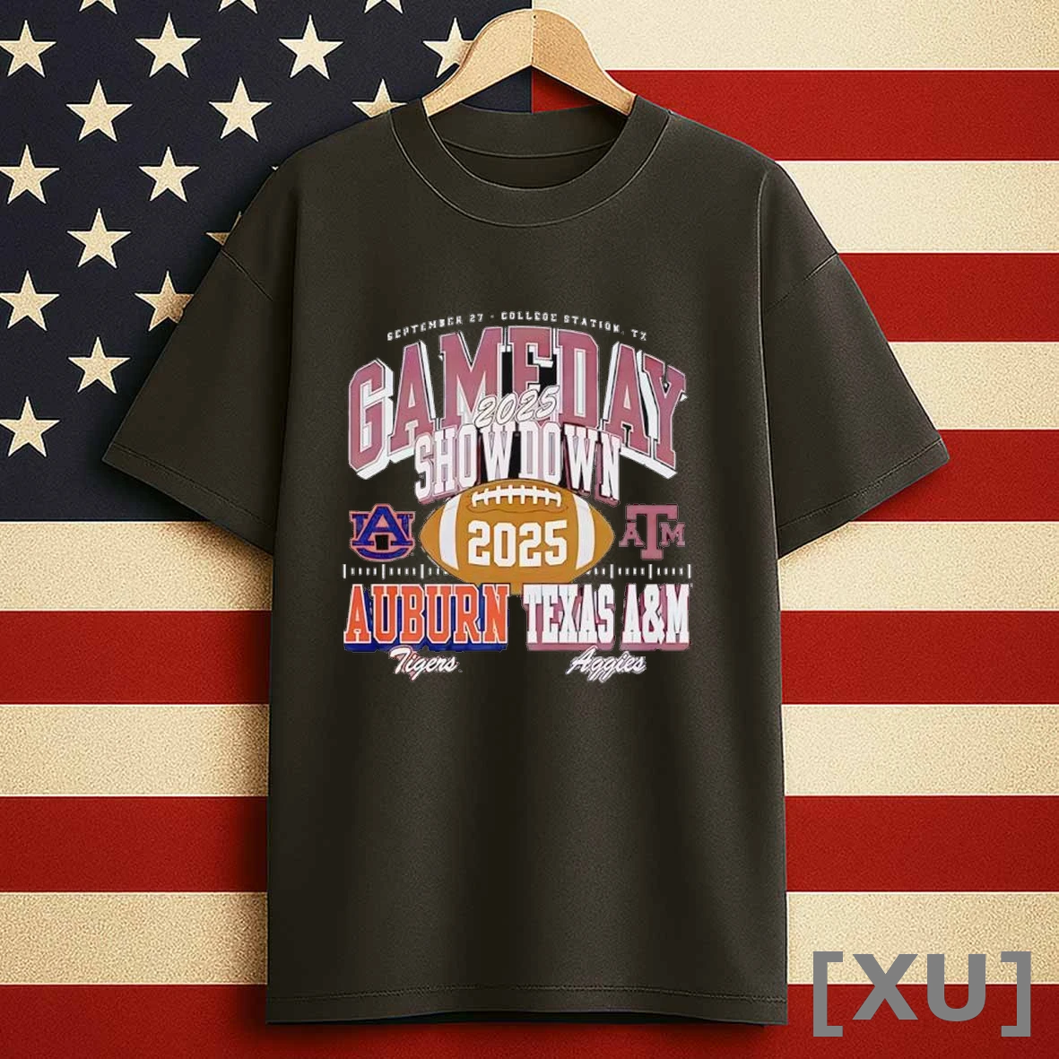 Gameday Showdown Auburn Tigers Vs Texas Am Aggies 2025 Shirts