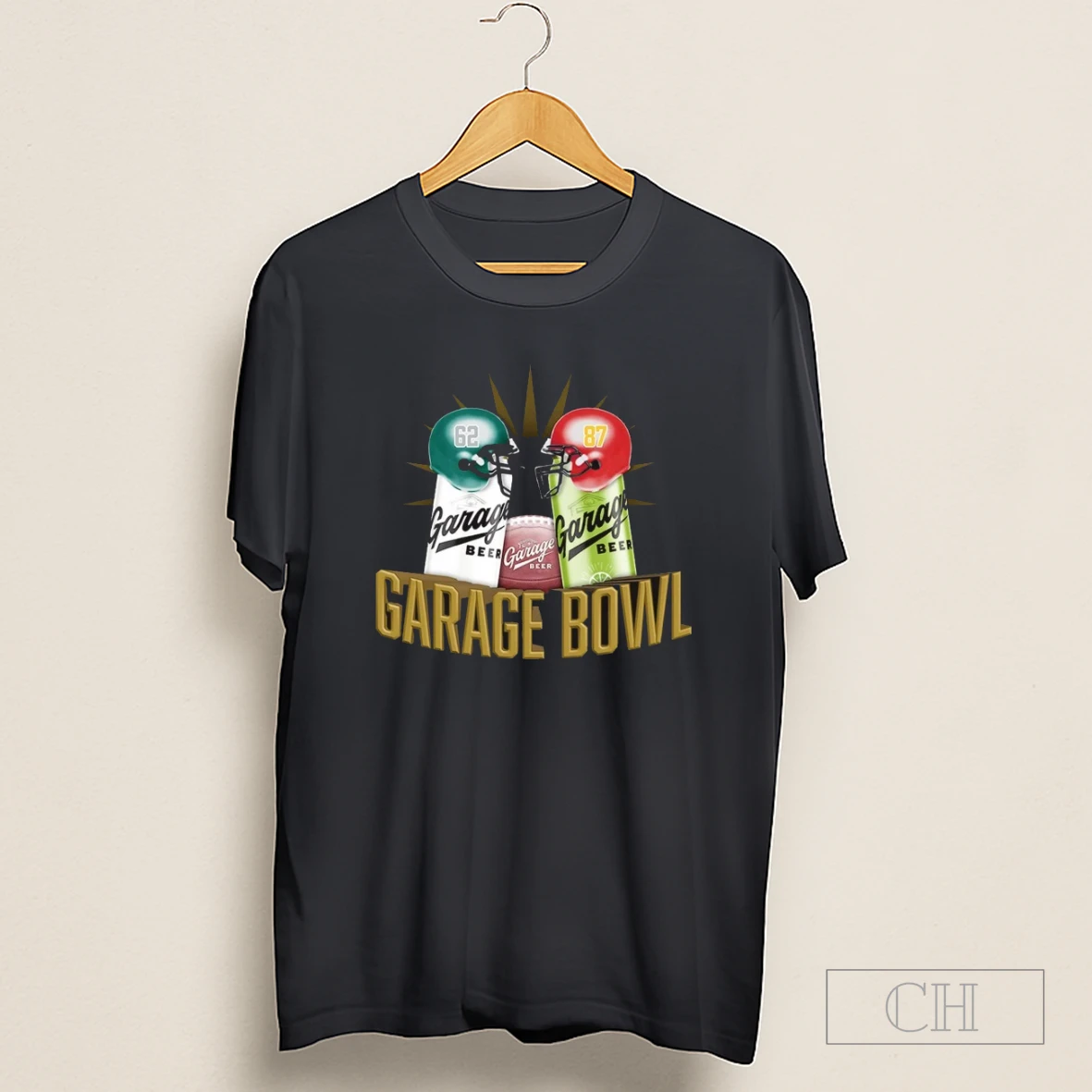 Garage Bowl Garage Beer Nfl Jason Kelce 62 And Travis Kelce 2025 Shirt