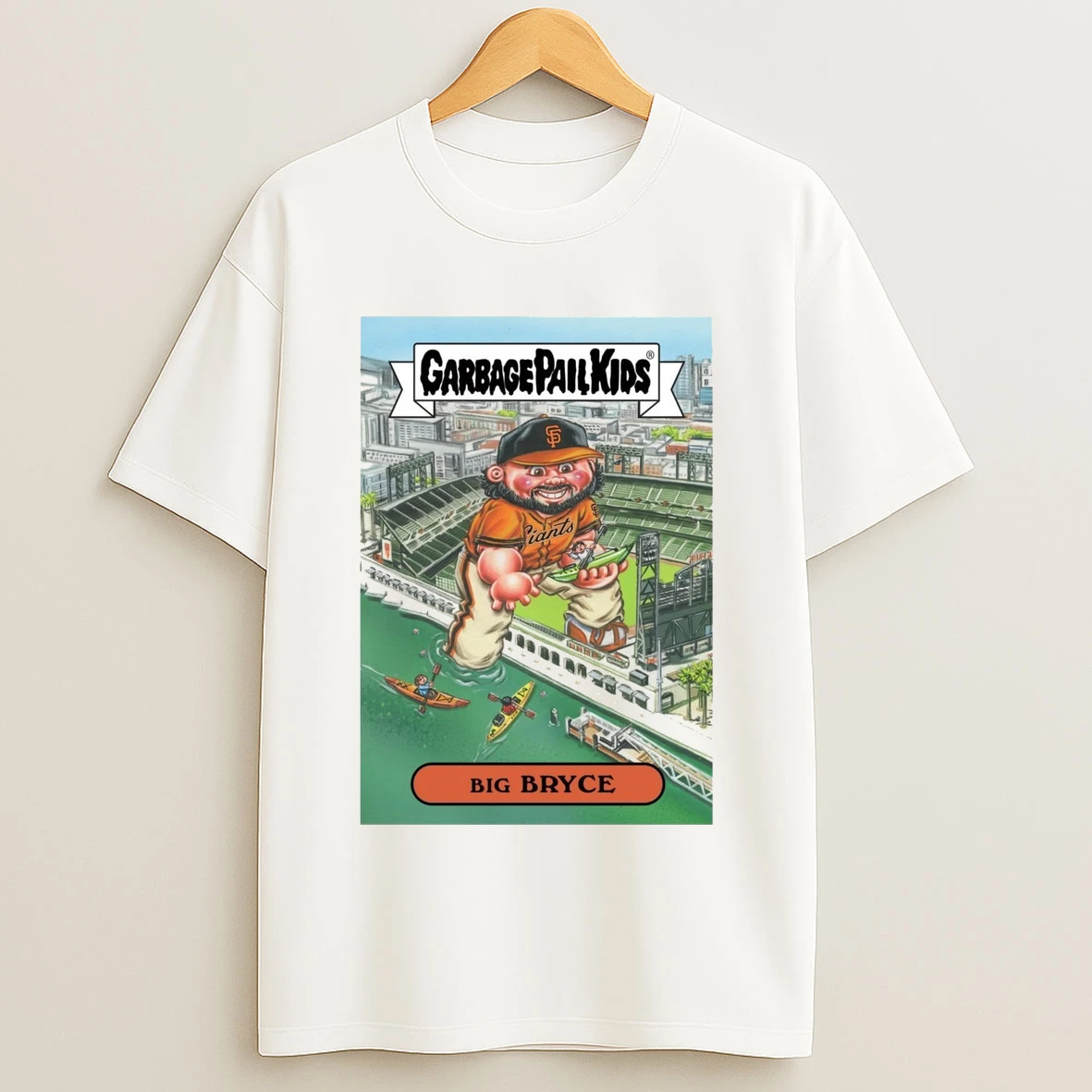 Garbage Pail Kids X Big Bryce Eldridge San Francisco Giants 2025 Shirts