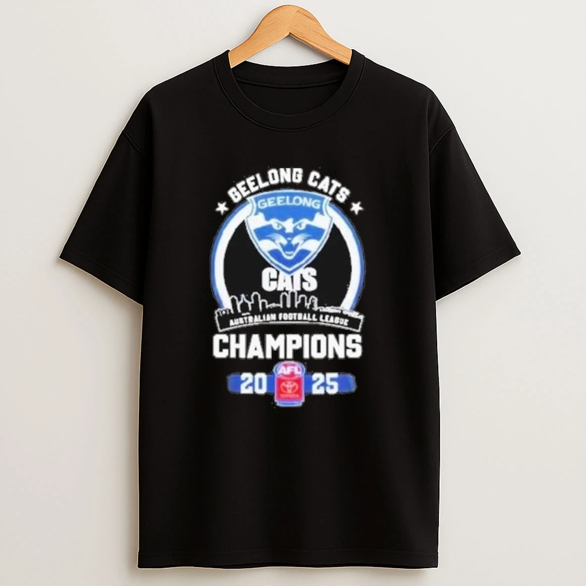 Geelong Cats Afl Champions 2025 Toyota Shirts