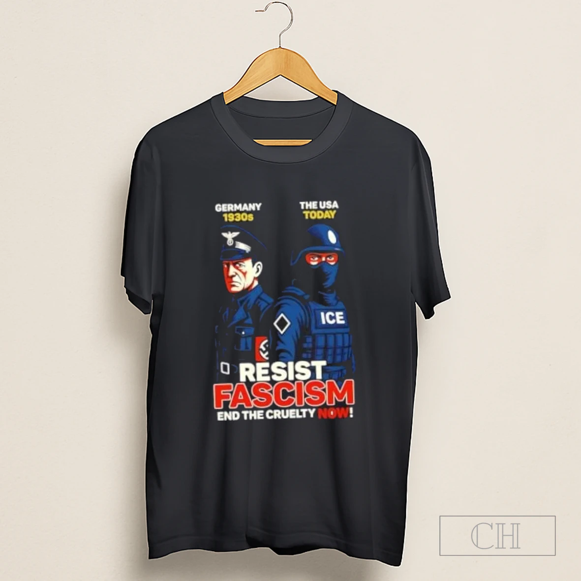 Germany 1930 Usa Today Resist Fascism End The Cruelty Now Shirt
